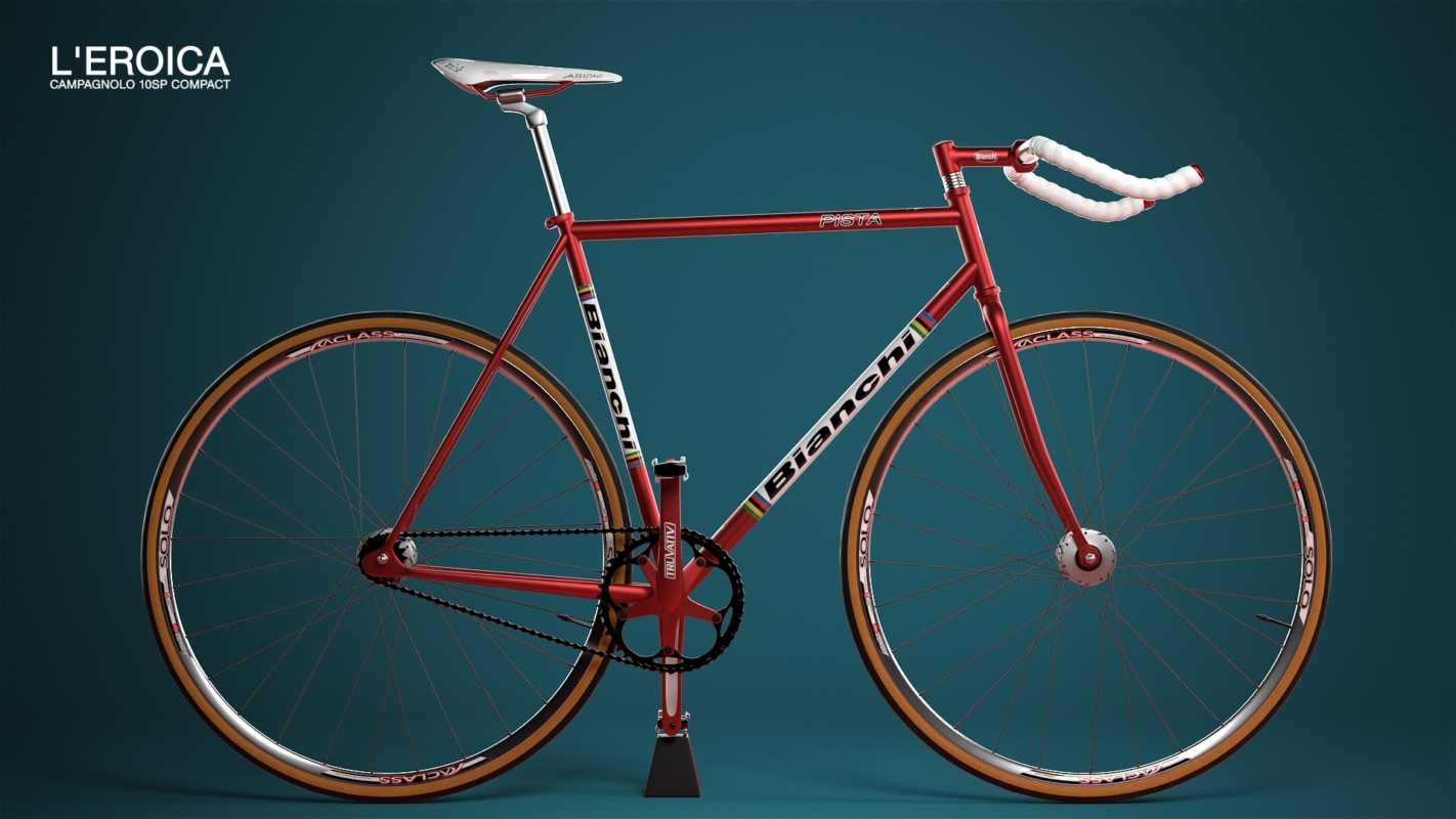 3D Visualisation: Bianchi Bicycle