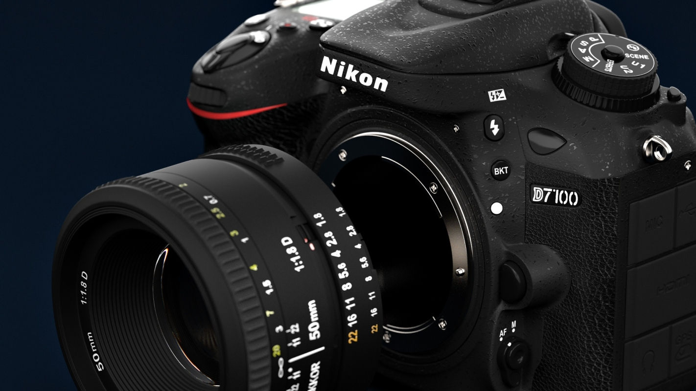 3D Visualisierung: Nikon D7100