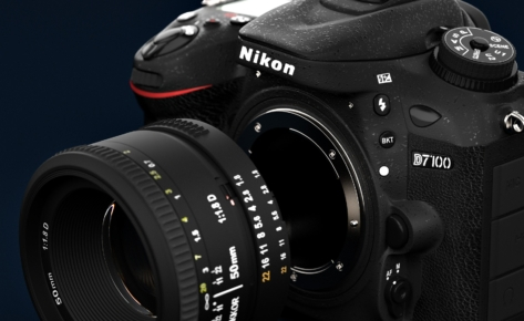 3D Visualisierung: Nikon D7100